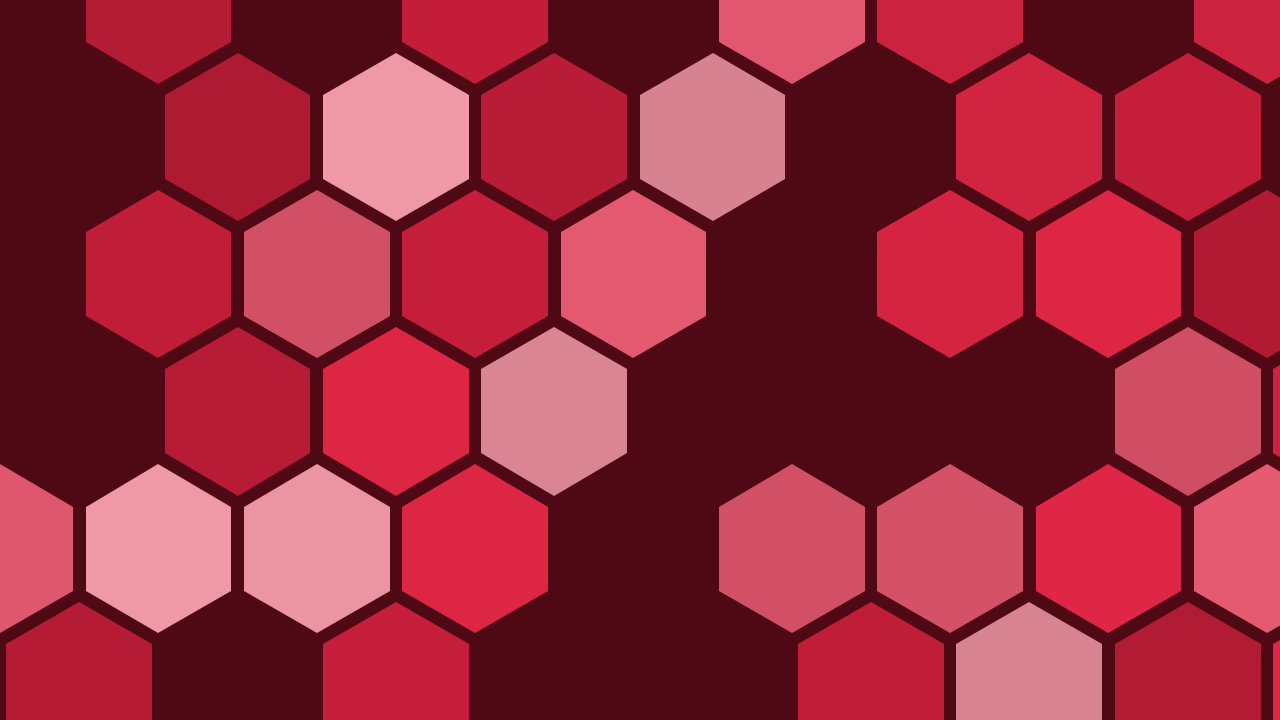 Intense Cherry hexagon background — free HD intense cherry color wallpaper 1920x1080