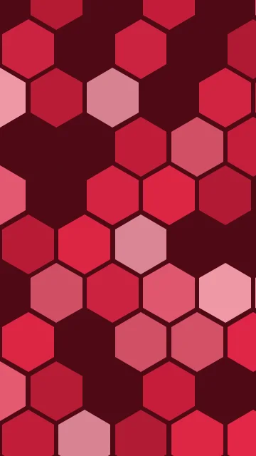 Intense Cherry hexagon phone wallpaper — free HD intense cherry mobile wallpaper 1080x1920