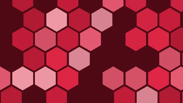 Intense Cherry hexagon background — free HD intense cherry color wallpaper 1920x1080