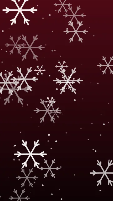 Intense Cherry snowflake phone wallpaper — free HD intense cherry mobile wallpaper 1080x1920