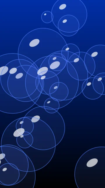 International Klein Blue bubbles phone wallpaper — free HD international klein blue mobile wallpaper 1080x1920