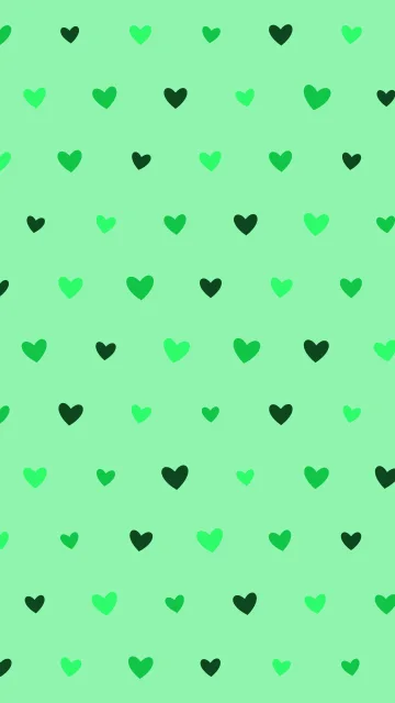 Jade Green hearts phone wallpaper — free HD jade green mobile wallpaper 1080x1920