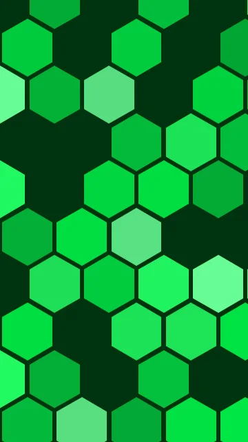 Jade Green hexagon phone wallpaper — free HD jade green mobile wallpaper 1080x1920