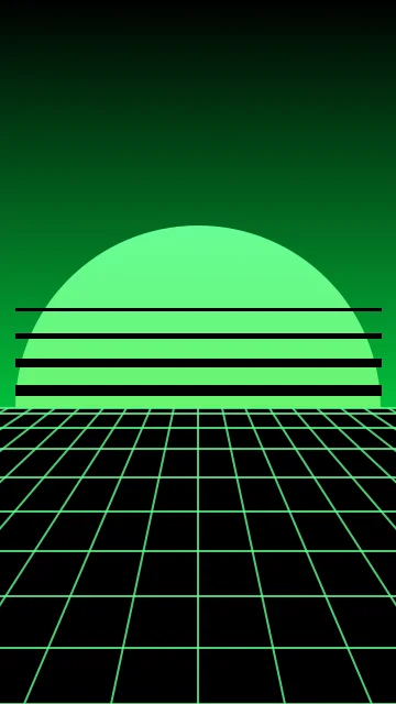 Jade Green vaporwave phone wallpaper — free HD jade green mobile wallpaper 1080x1920