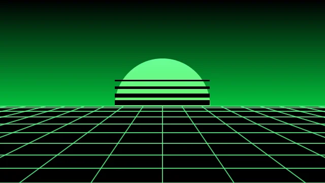 Jade Green vaporwave background — free HD jade green color wallpaper 1920x1080