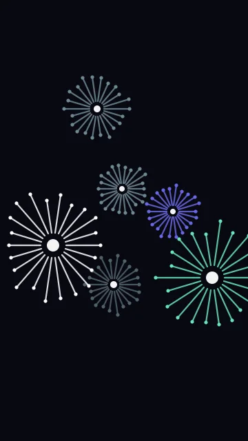 Jet Black fireworks phone wallpaper — free HD jet black mobile wallpaper 1080x1920