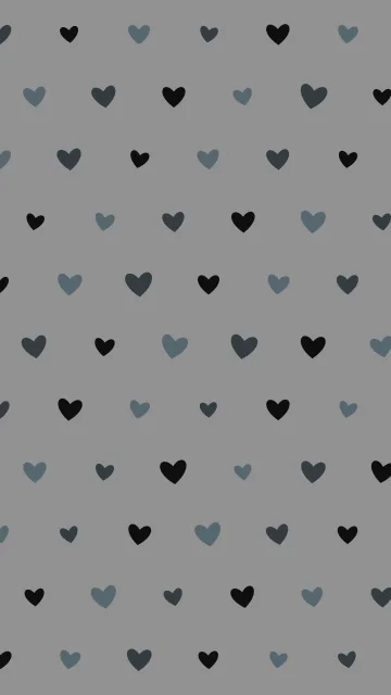 Jet Black hearts phone wallpaper — free HD jet black mobile wallpaper 1080x1920