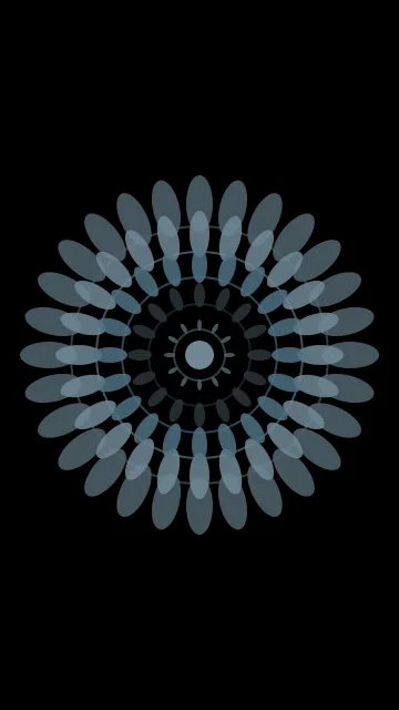 Jet Black mandala phone wallpaper — free HD jet black mobile wallpaper 1080x1920