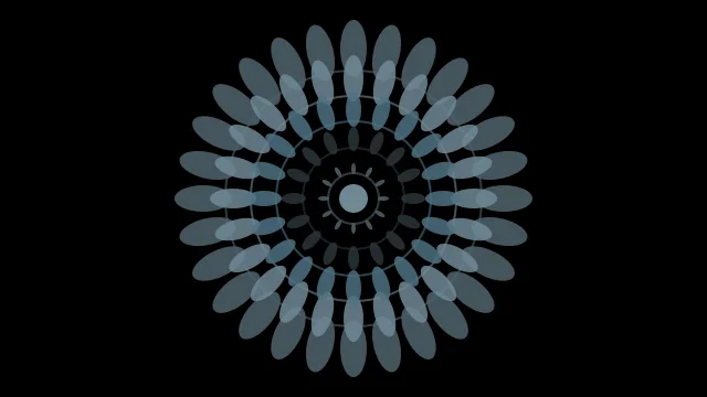 Jet Black mandala background — free HD jet black color wallpaper 1920x1080