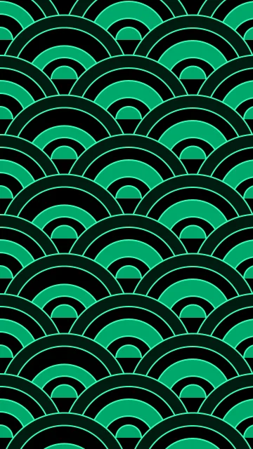 Jungle Green artdeco phone wallpaper — free HD jungle green mobile wallpaper 1080x1920