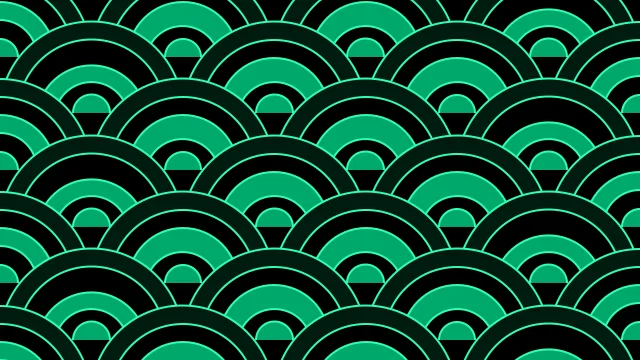 Jungle Green artdeco desktop wallpaper — free 4K jungle green wallpaper 3840x2160