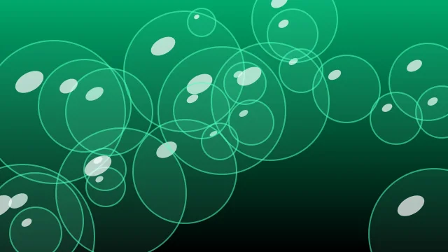 Jungle Green bubbles desktop wallpaper — free 4K jungle green wallpaper 3840x2160