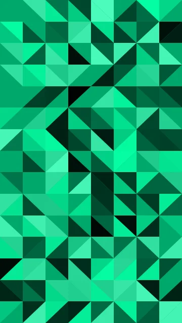 Jungle Green geometric phone wallpaper — free HD jungle green mobile wallpaper 1080x1920