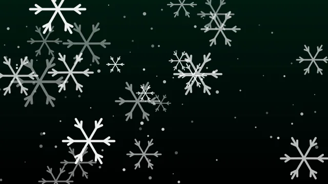 Jungle Green snowflake desktop wallpaper — free 4K jungle green wallpaper 3840x2160