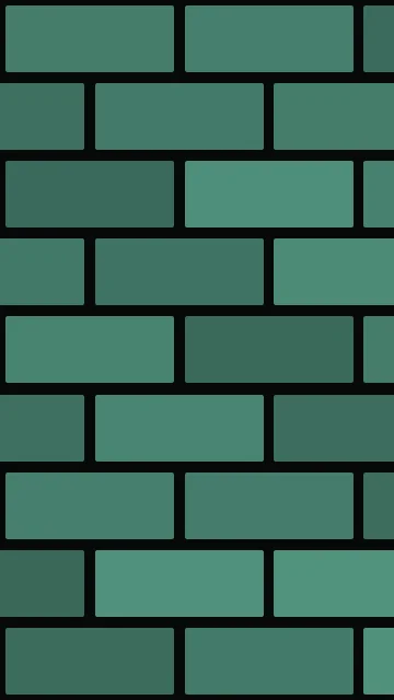 Jungle Teal brick phone wallpaper — free HD jungle teal mobile wallpaper 1080x1920