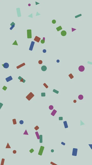 Jungle Teal confetti phone wallpaper — free HD jungle teal mobile wallpaper 1080x1920