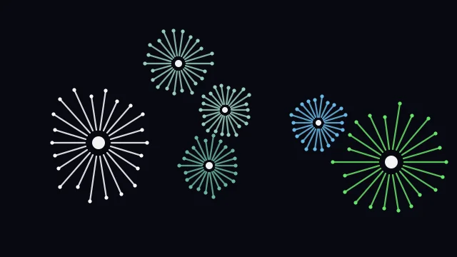 Jungle Teal fireworks desktop wallpaper — free 4K jungle teal wallpaper 3840x2160
