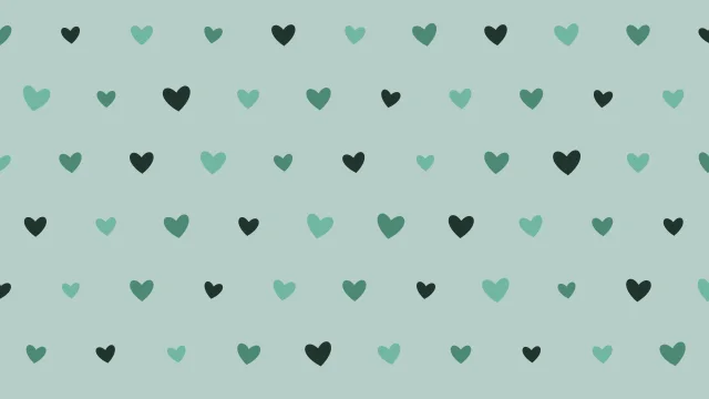 Jungle Teal hearts background — free HD jungle teal color wallpaper 1920x1080