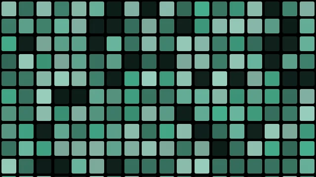 Jungle Teal mosaic desktop wallpaper — free 4K jungle teal wallpaper 3840x2160