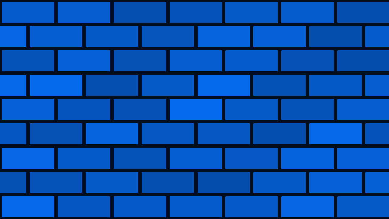 Laser Blue brick background — free HD laser blue color wallpaper 1920x1080