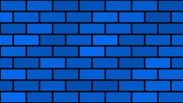 Laser Blue brick background — free HD laser blue color wallpaper 1920x1080