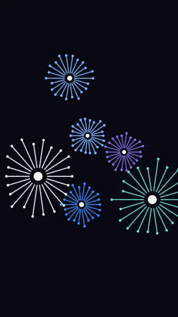 Laser Blue fireworks phone wallpaper — free HD laser blue mobile wallpaper 1080x1920