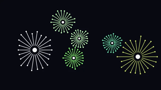 Laser Green fireworks desktop wallpaper — free 4K laser green wallpaper 3840x2160