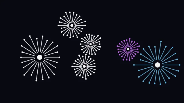 Lavender fireworks desktop wallpaper — free 4K lavender wallpaper 3840x2160
