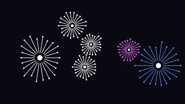 Lavender Mist fireworks background — free HD lavender mist color wallpaper 1920x1080