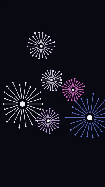 Lavender Purple fireworks phone wallpaper — free HD lavender purple mobile wallpaper 1080x1920