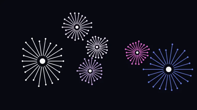 Lavender Purple fireworks desktop wallpaper — free 4K lavender purple wallpaper 3840x2160