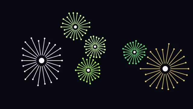 Lawn Green fireworks background — free HD lawn green color wallpaper 1920x1080