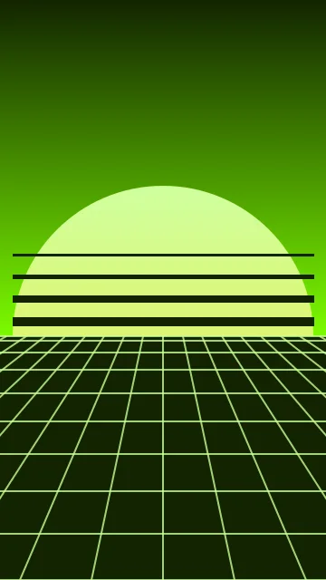 Lawn Green vaporwave phone wallpaper — free HD lawn green mobile wallpaper 1080x1920
