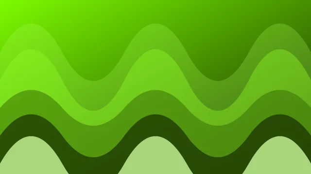 Lawn Green waves background — free HD lawn green color wallpaper 1920x1080