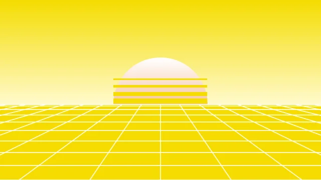 Lemon Chiffon vaporwave desktop wallpaper — free 4K lemon chiffon wallpaper 3840x2160