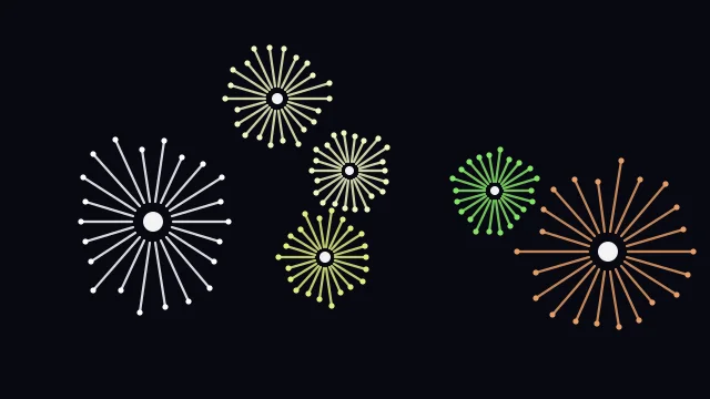 Lemon Lime fireworks background — free HD lemon lime color wallpaper 1920x1080