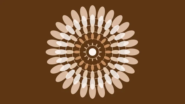 Light Bronze mandala background — free HD light bronze color wallpaper 1920x1080