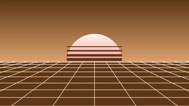 Light Bronze vaporwave background — free HD light bronze color wallpaper 1920x1080