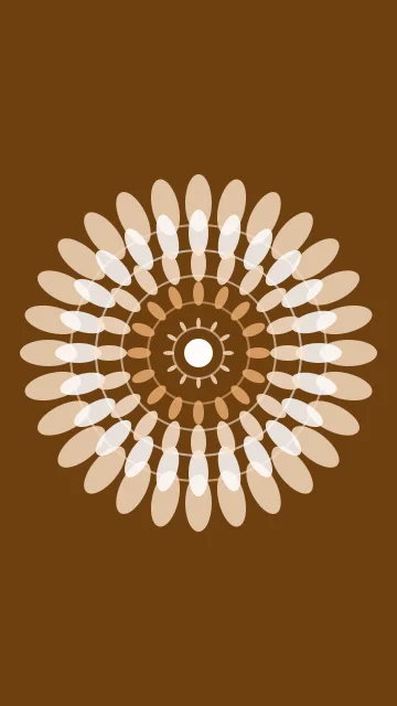 Light Caramel mandala phone wallpaper — free HD light caramel mobile wallpaper 1080x1920
