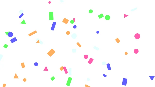 Light Cyan confetti desktop wallpaper — free 4K light cyan wallpaper 3840x2160
