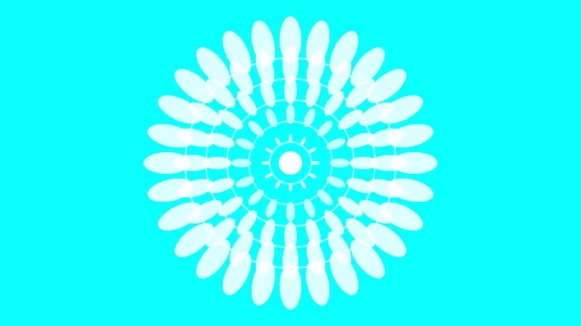 Light Cyan mandala desktop wallpaper — free 4K light cyan wallpaper 3840x2160