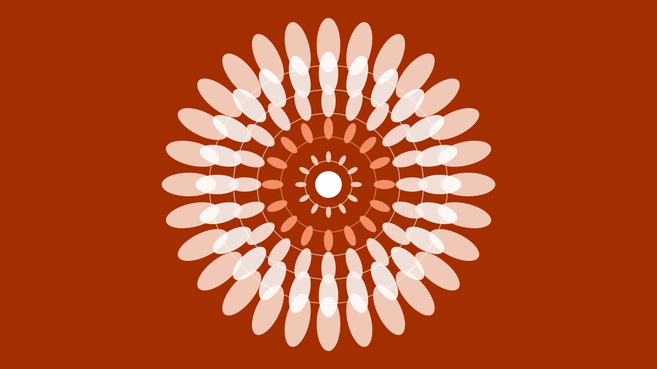 Light Salmon mandala background — free HD light salmon color wallpaper 1920x1080