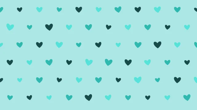 Light Sea Green hearts background — free HD light sea green color wallpaper 1920x1080
