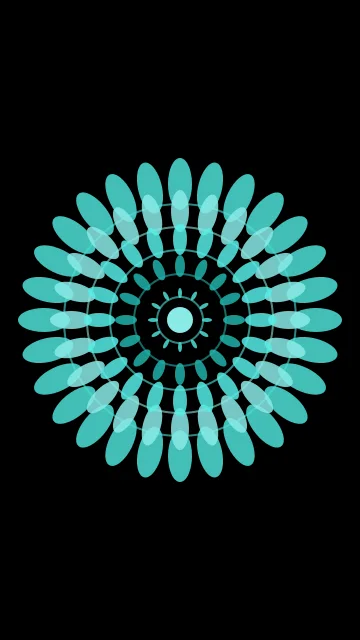 Light Sea Green mandala phone wallpaper — free HD light sea green mobile wallpaper 1080x1920
