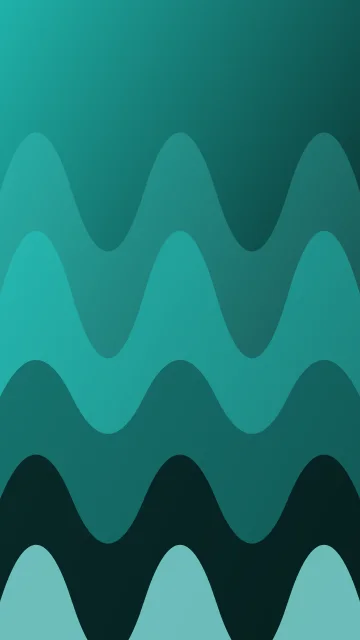 Light Sea Green waves phone wallpaper — free HD light sea green mobile wallpaper 1080x1920