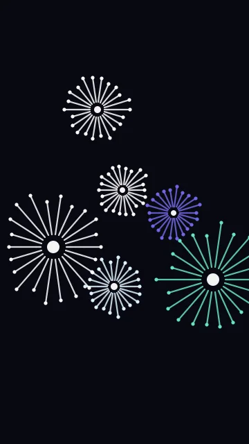 Light Sky Blue fireworks phone wallpaper — free HD light sky blue mobile wallpaper 1080x1920