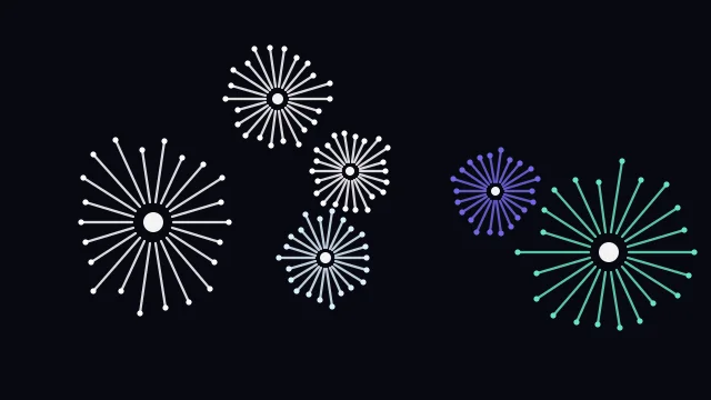 Light Sky Blue fireworks desktop wallpaper — free 4K light sky blue wallpaper 3840x2160