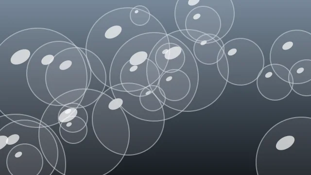 Light Slate Gray bubbles desktop wallpaper — free 4K light slate gray wallpaper 3840x2160