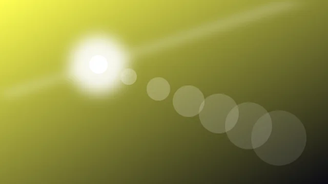Light Yellow lens flare background — free HD light yellow color wallpaper 1920x1080