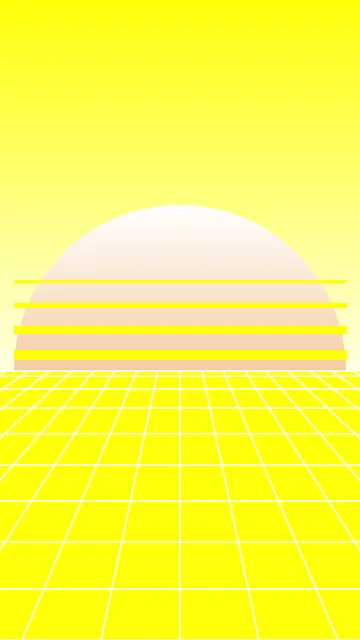 Light Yellow vaporwave phone wallpaper — free HD light yellow mobile wallpaper 1080x1920